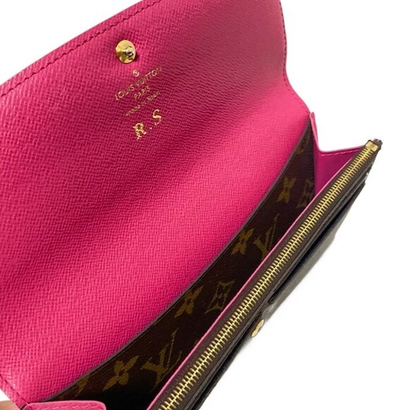 Auth LOUIS VUITTON Portefeuille Emilie M64202 Hot Pink - CA2188 Long Wallet - Picture 10 of 10